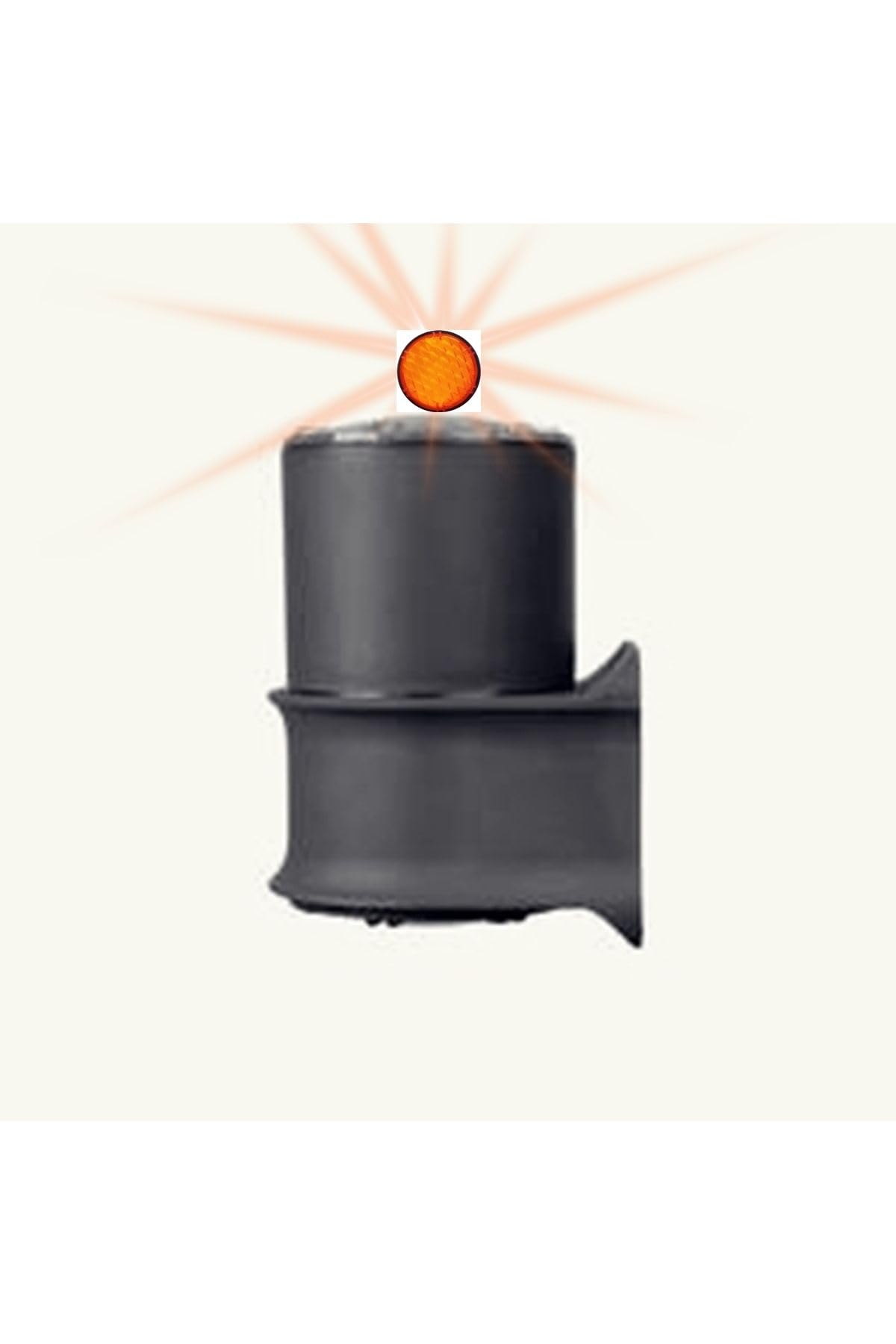 Ucuz Geldi Tekli Çağlayan Aplik IP54 Dış Mekan Zita Bahçe Aydınlatma Duvar Apliği + Gu10 Led Ampul (Turuncu)