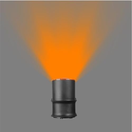 Ucuz Geldi Tekli Çağlayan Aplik IP54 Dış Mekan Zita Bahçe Aydınlatma Duvar Apliği + Gu10 Led Ampul (Turuncu)