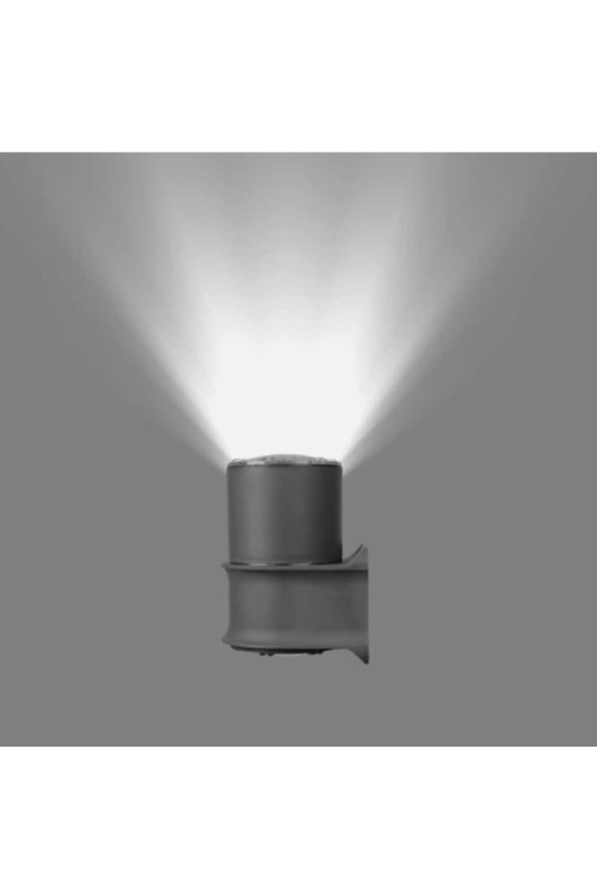 Ucuz Geldi Tekli Çağlayan Aplik IP54 Dış Mekan Zita Bahçe Aydınlatma Duvar Apliği + Gu10 Led Ampul (Gün Işığı)
