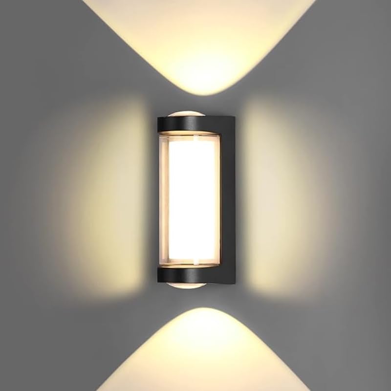 Ucuz Geldi Dekoratif 3 Yönlü Led Aydınlatma 9w 3200K Gün Işığı İç ve Dış Mekan Cata Lara Led Aplik Duvar Lambası