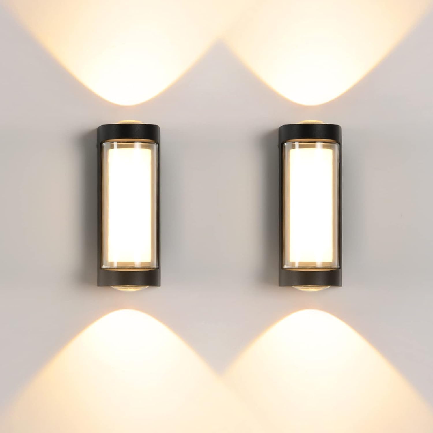 Ucuz Geldi Dekoratif 3 Yönlü Led Aydınlatma 9w 3200K Gün Işığı İç ve Dış Mekan Cata Lara Led Aplik Duvar Lambası