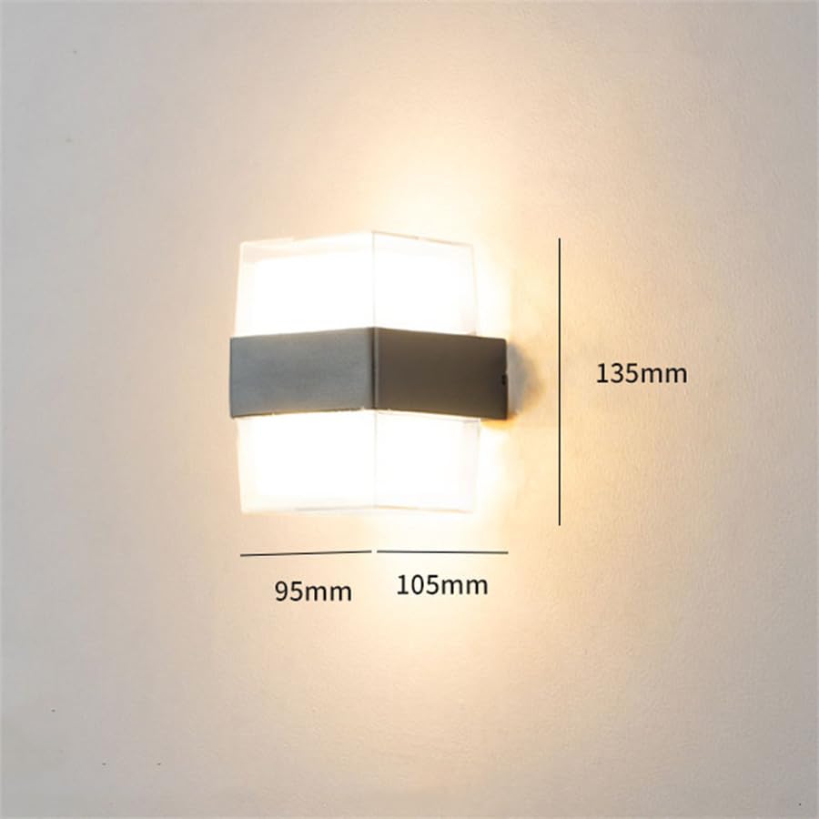 Ucuz Geldi Prizma Led Aplik 12 Watt Gün Işığı 3200k Iç Mekan Ve Dış Mekan Cata Bora Led Aplik Ip54