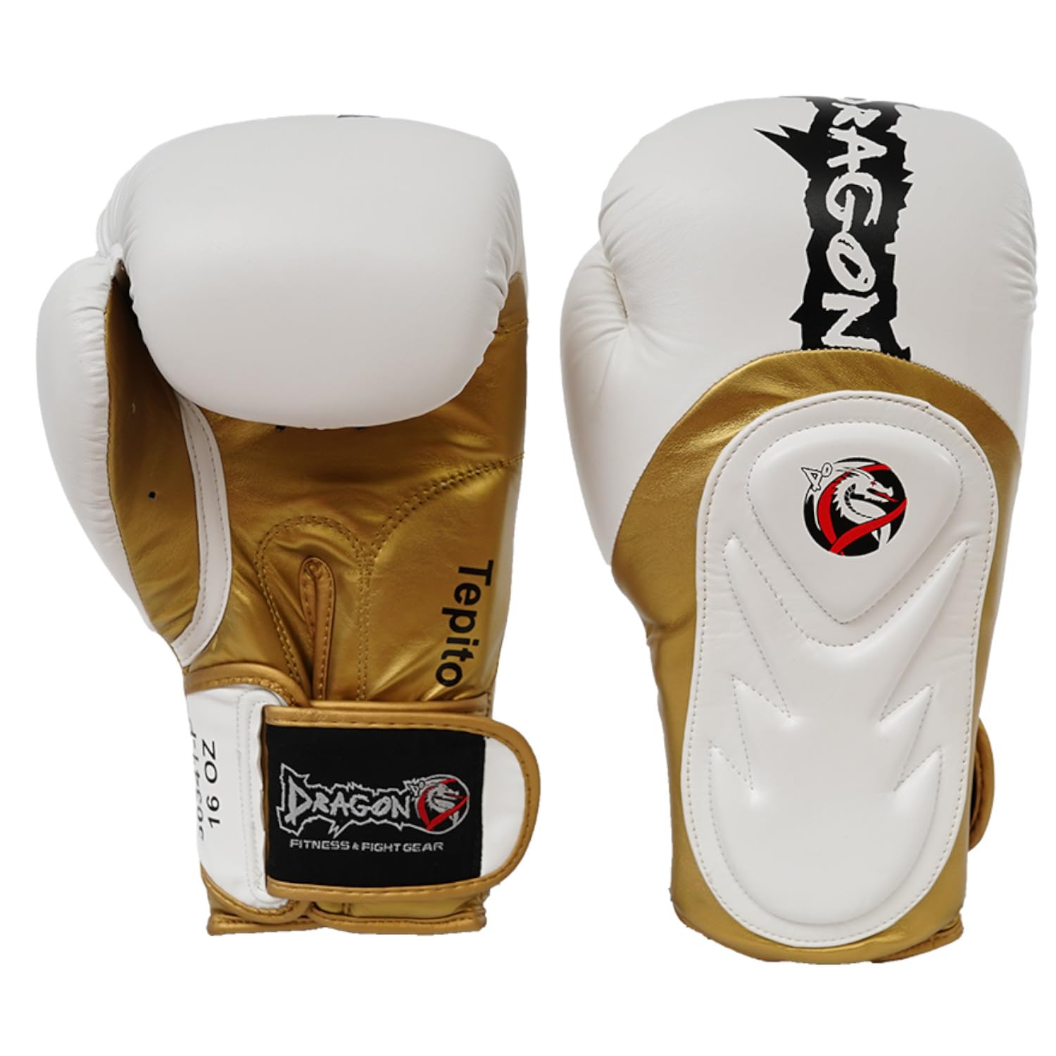 Dragon Do Tepito Boks Eldiveni Gold Beyaz 12 Oz