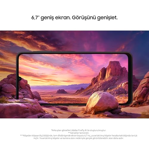Samsung Galaxy A06 Akıllı Cep Telefonu, 4 GB RAM, 128 GB Depolama, Mavi (Samsung Türkiye Garantili)