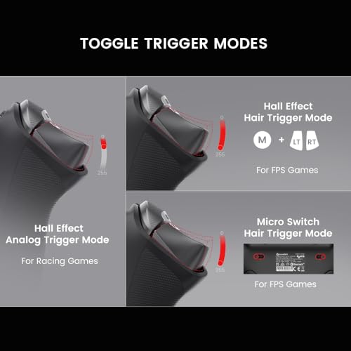 GameSir Tarantula Pro kablosuz çoklu platform denetleyici ve hızlı şarj yuvası paketi, Switch/Switch 2 (6 eksenli Gyro ve NFC), PC, Android ve iOS için – Kaydırmaz TMR çubukları