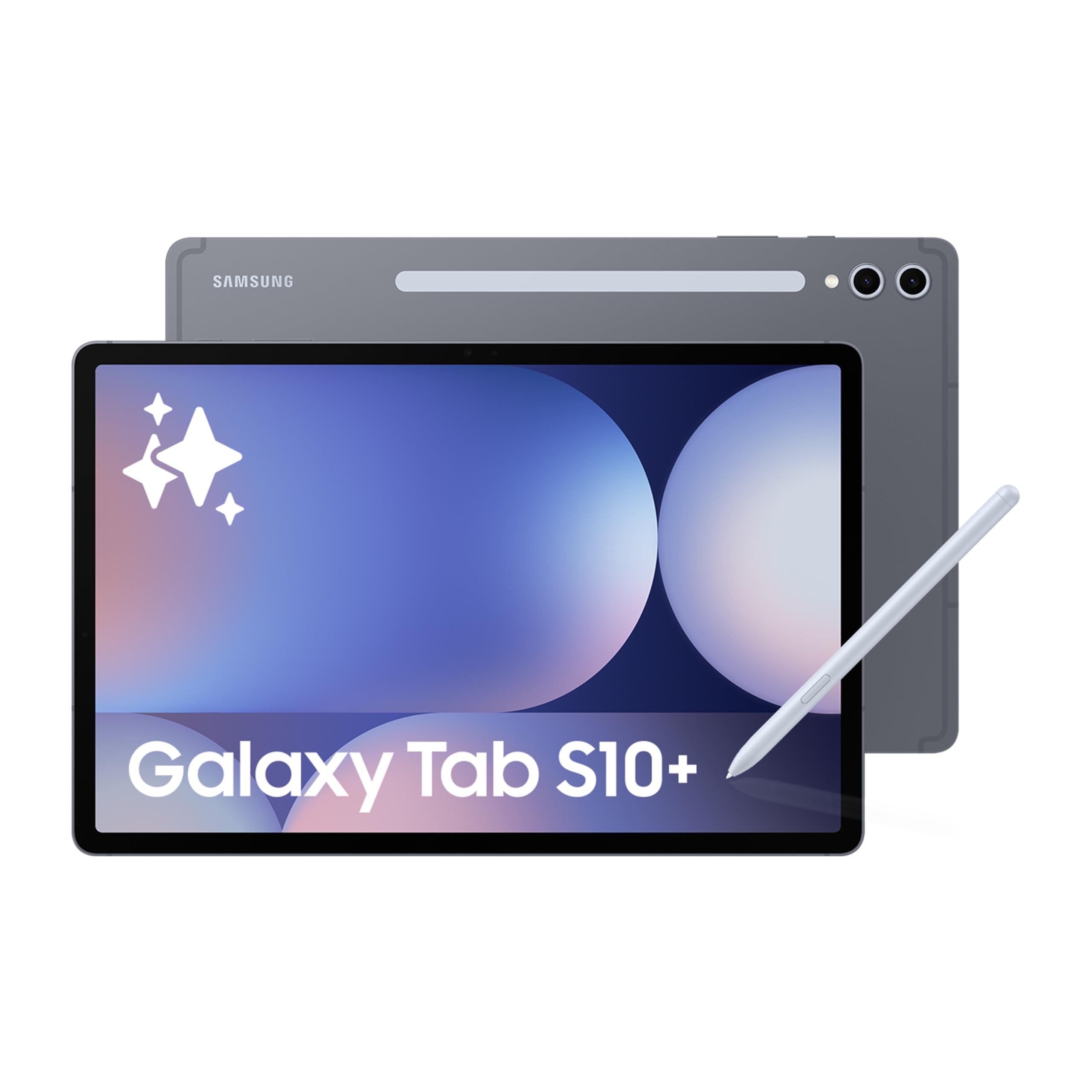 Samsung Galaxy Tab S10+ Yapay Zeka (AI) Tablet, 12GB RAM, 256GB Hafıza, AMOLED Ekran, S Pen Dahil, Gri (Samsung Türkiye Garantili)