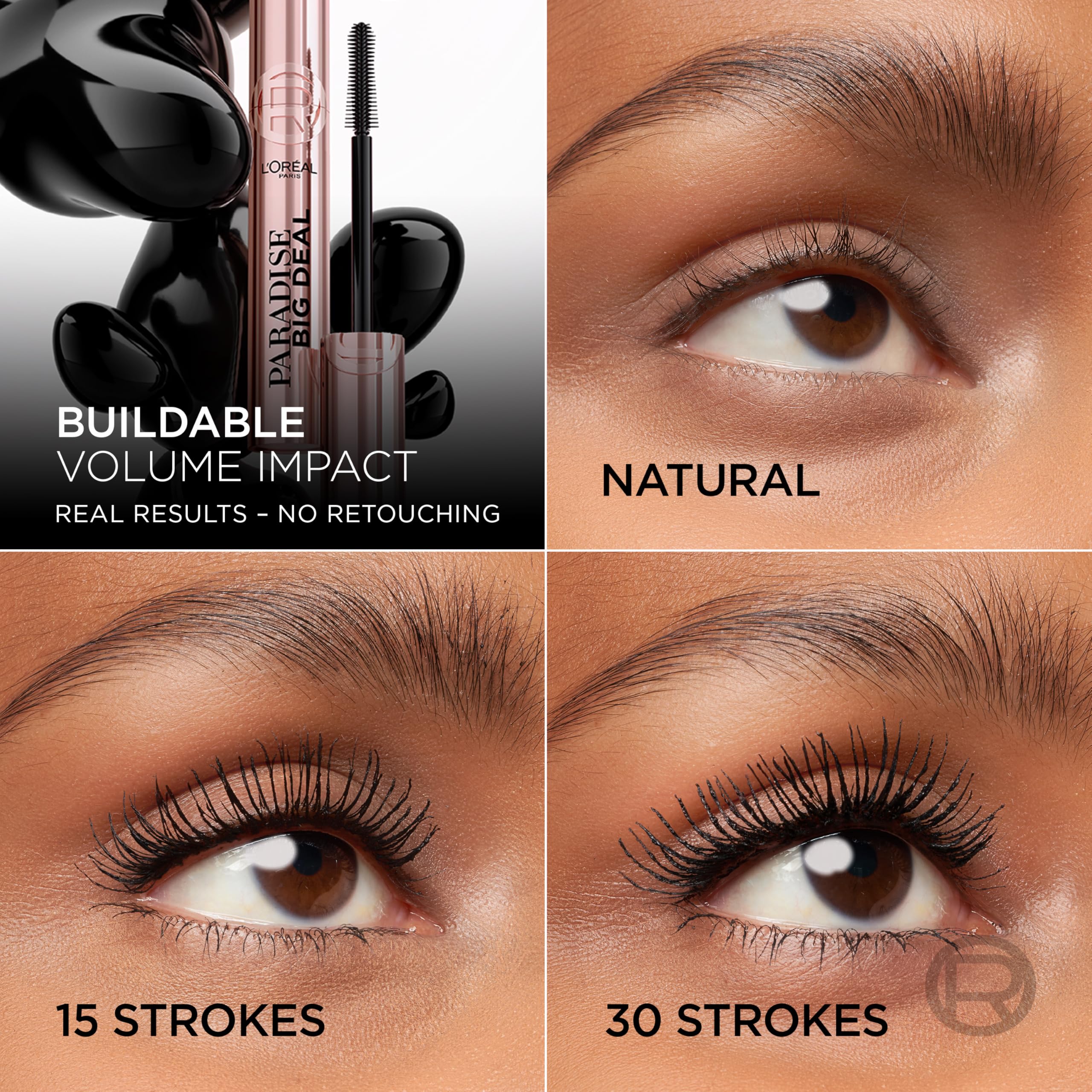 L'Oreal Paris Paradise Big Deal Maskara - Siyah