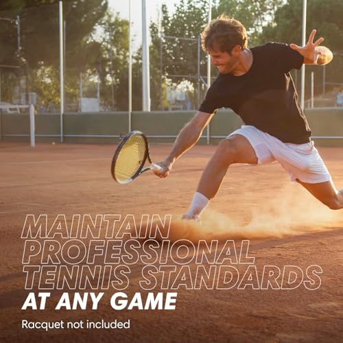 Scoring Right Taşınabilir Tenis Raketi ve Padel Scorekeeper, Puan, Oyun ve Set Puanını Korumak için Kolayca Monte Edilmiş Küçük Puan Tahtası, Hafif Mini Skor Kalecisi, 1,9 g, Siyah, 2'li Paket