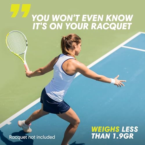 Scoring Right Taşınabilir Tenis Raketi ve Padel Scorekeeper, Puan, Oyun ve Set Puanını Korumak için Kolayca Monte Edilmiş Küçük Puan Tahtası, Hafif Mini Skor Kalecisi, 1,9 g, Siyah, 2'li Paket