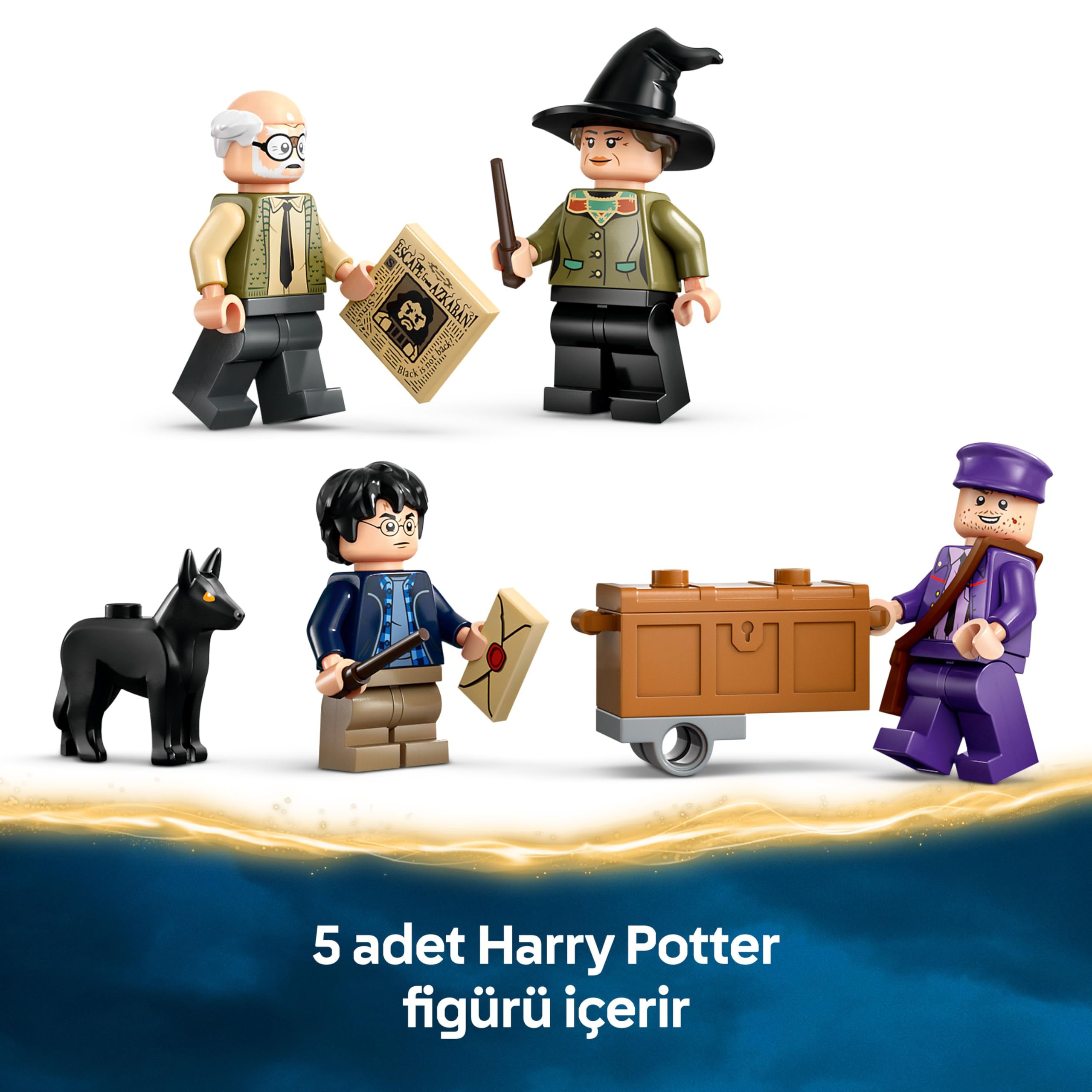 LEGO Harry Potter Hızır Otobüs Macerası 76446-8 Yaş ve Üzeri Çocuklar ve Yetişkinler için Benzersiz Sihirli Araç Modeli Yapım Seti, Doğum Günü Hediyesi (499 Parça)