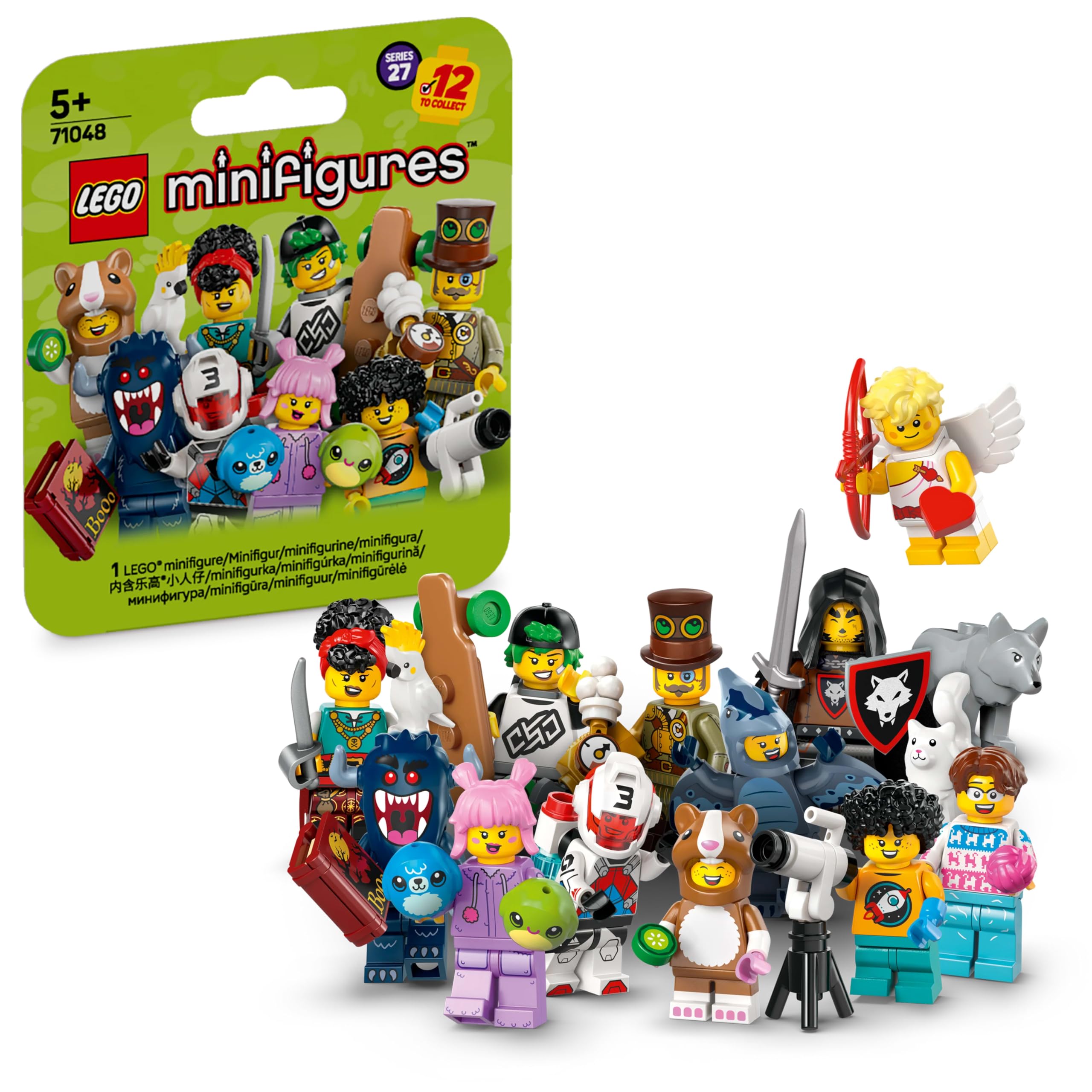 LEGO Minifigures Seri 27 71048 – 5 Yaş ve Üzeri Kız ve Erkek Çocukları için Koleksiyonluk Gizemli Kutu Yapım Seti