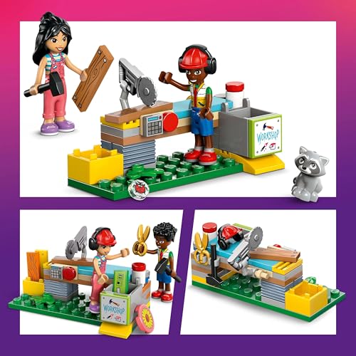 LEGO Friends Arkadaşlık Ağaç Ev Buluşma Yeri 42652-8 Yaş ve Üzeri Kız ve Erkek Çocukları için Mini Bebek İçeren Yaratıcı Oyuncak Yapım Seti, Doğum Günü Hediyesi (701 Parça)
