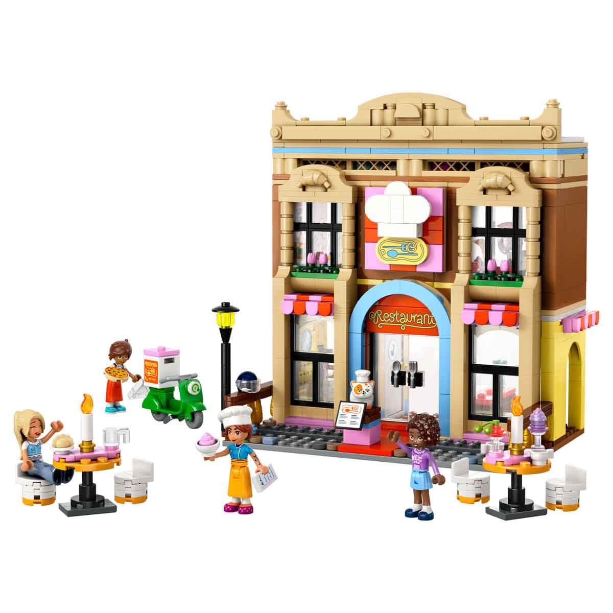 LEGO Friends Restoran ve Aşçılık Okulu 42655-8 Yaş ve Üzeri Erkek ve Kız Çocukları için Mini Bebek İçeren Yaratıcı Oyuncak Yapım Seti, Doğum Günü Hediyesi (896 Parça)