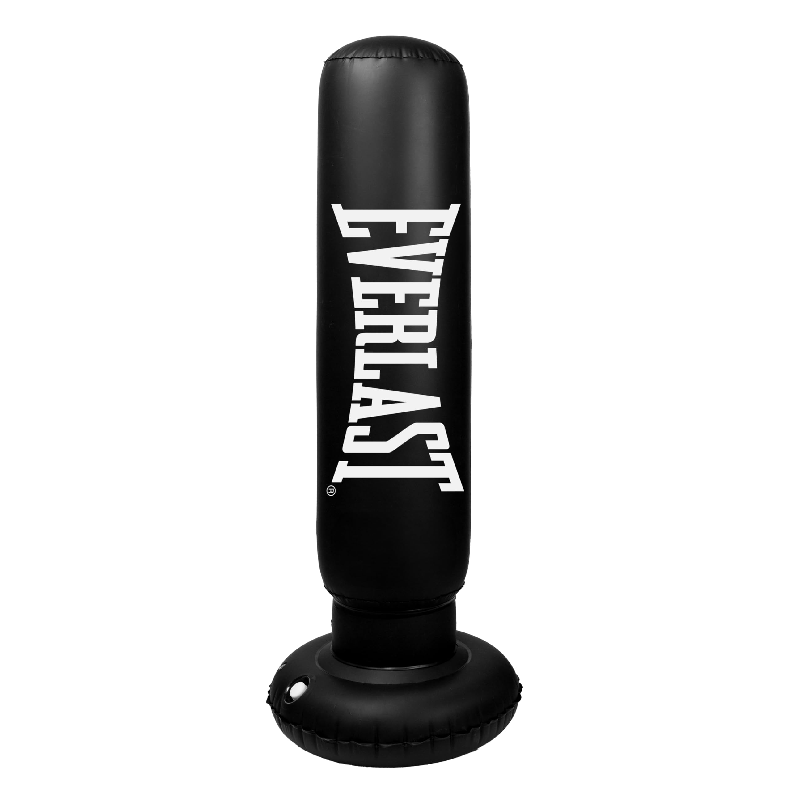 Everlast Hedef Sistemi ve Hava Pompalı Bağımsız Şişme Kum Torbası - Kararlı Su Tabanlı Çocuk Boks Eğitim Ekipmanları - Ev Fitness ve Egzersiz için Dayanıklı PVC Ayakta Çanta