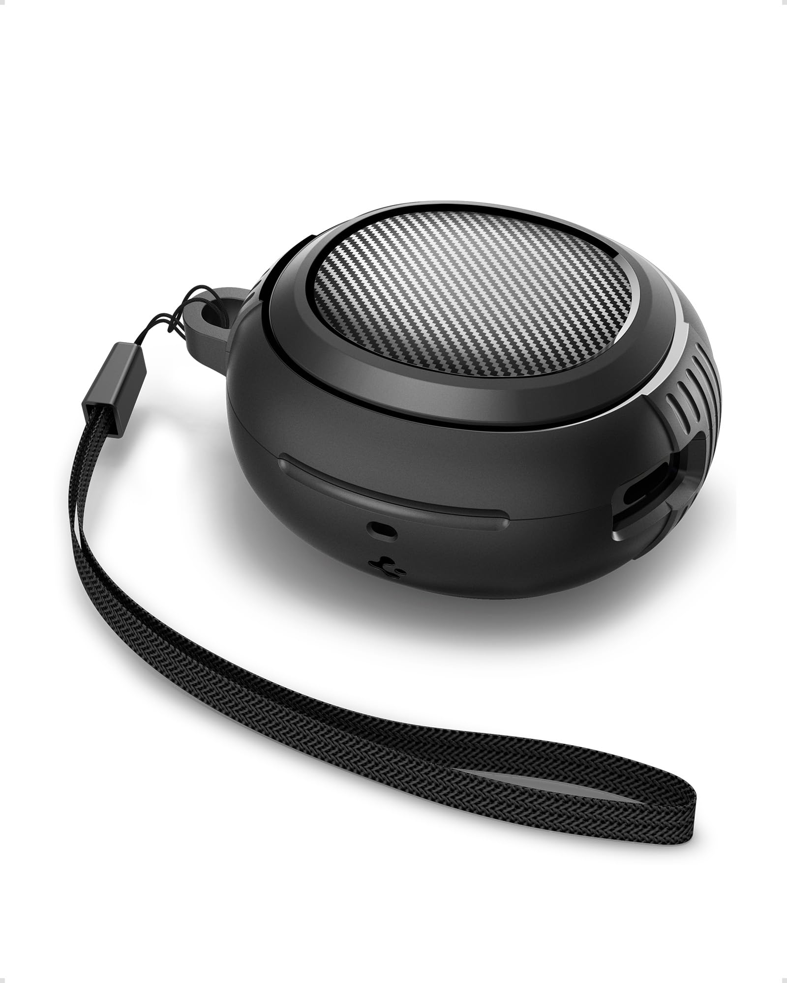 Spigen Audio TWS S10 Kulaklık Kılıfı Ekstra Dayanıklı Kılıf Rugged Armor Hava Kanalı Teknolojisi™ Askeri Sınıf Koruma Matte Black Çift Katman Kılıf - ACS07965