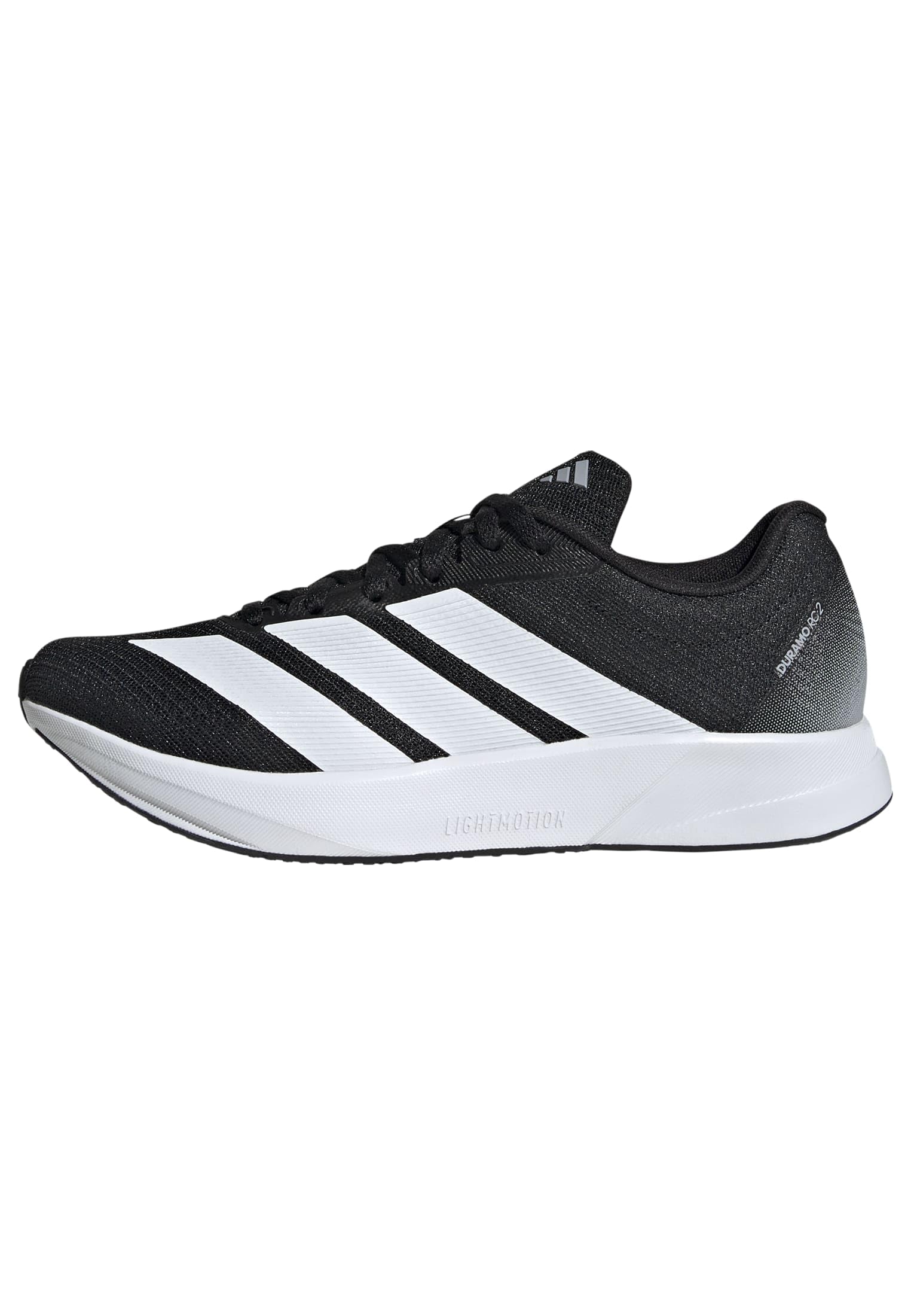 adidas DURAMO RC2 W Kadın Ayakkabı Düşük Taban (Futbol Dışı), core black/ftwr white/halo silver, 38