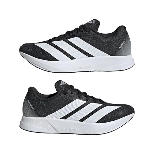 adidas DURAMO RC2 W Kadın Ayakkabı Düşük Taban (Futbol Dışı), core black/ftwr white/halo silver, 38