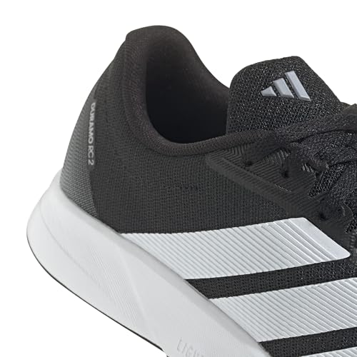 adidas DURAMO RC2 W Kadın Ayakkabı Düşük Taban (Futbol Dışı), core black/ftwr white/halo silver, 38