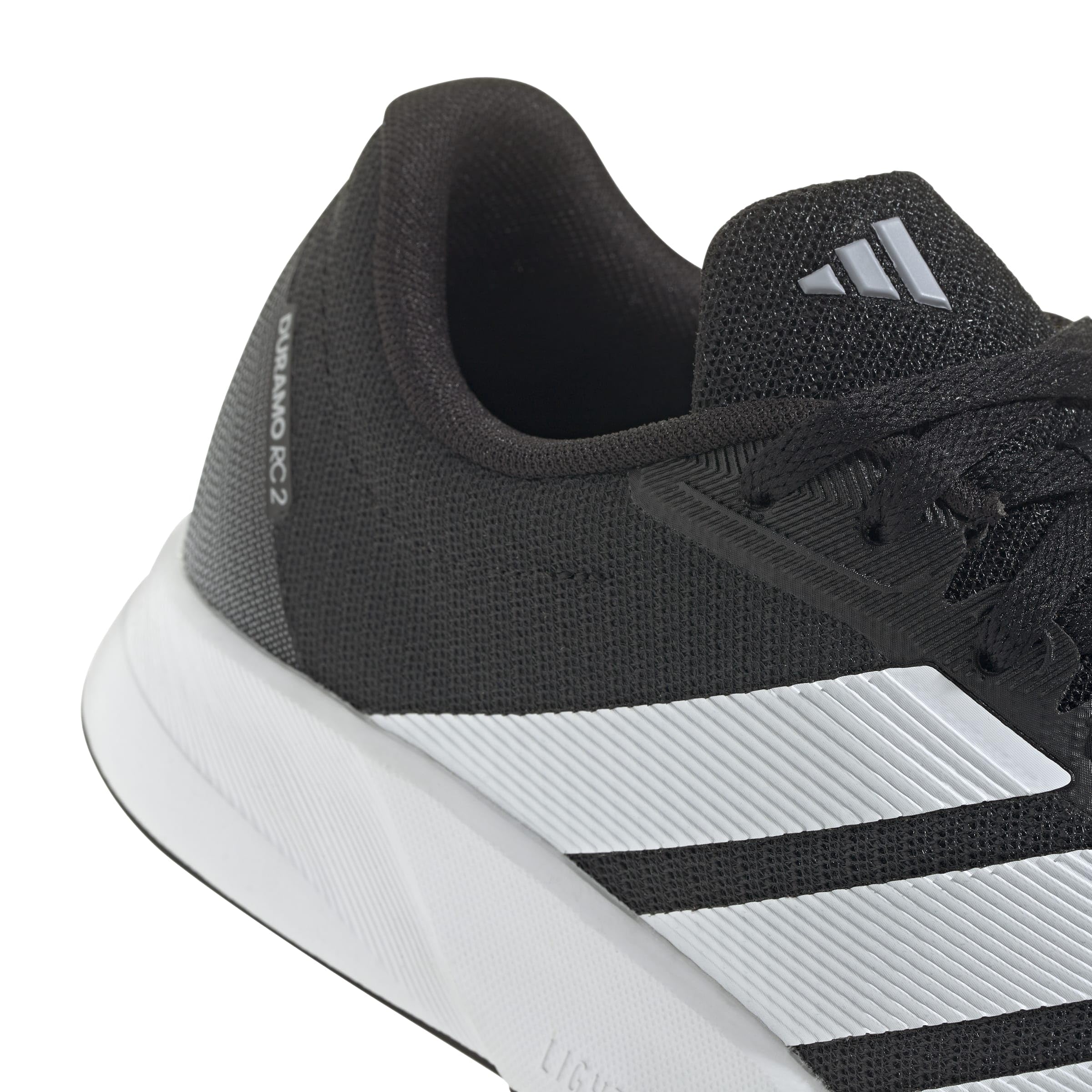 adidas DURAMO RC2 W Kadın Ayakkabı Düşük Taban (Futbol Dışı), core black/ftwr white/halo silver, 38