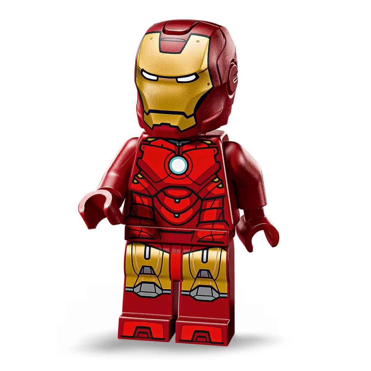 LEGO | Marvel Iron Man MK4 Büstü 76327, Yetişkin Kadınlar ve Erkekler için Baskılı Bir İsim Levhası ve Çıkarılabilir Iron Man Minifigürü İçeren Koleksiyonluk Model Yapım Seti, Hediye Fikri (436 Parça)