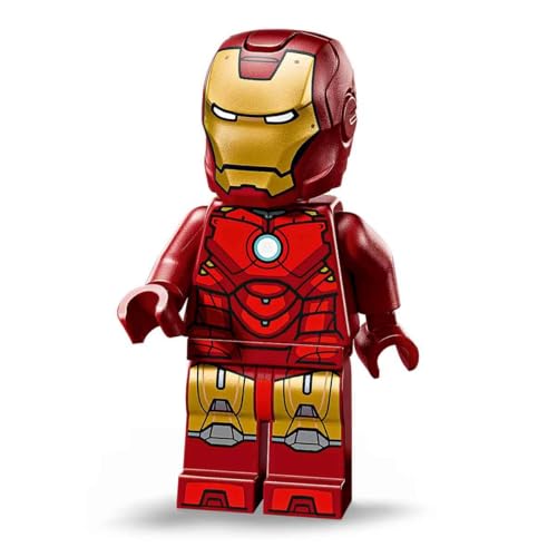 LEGO | Marvel Iron Man MK4 Büstü 76327, Yetişkin Kadınlar ve Erkekler için Baskılı Bir İsim Levhası ve Çıkarılabilir Iron Man Minifigürü İçeren Koleksiyonluk Model Yapım Seti, Hediye Fikri (436 Parça)