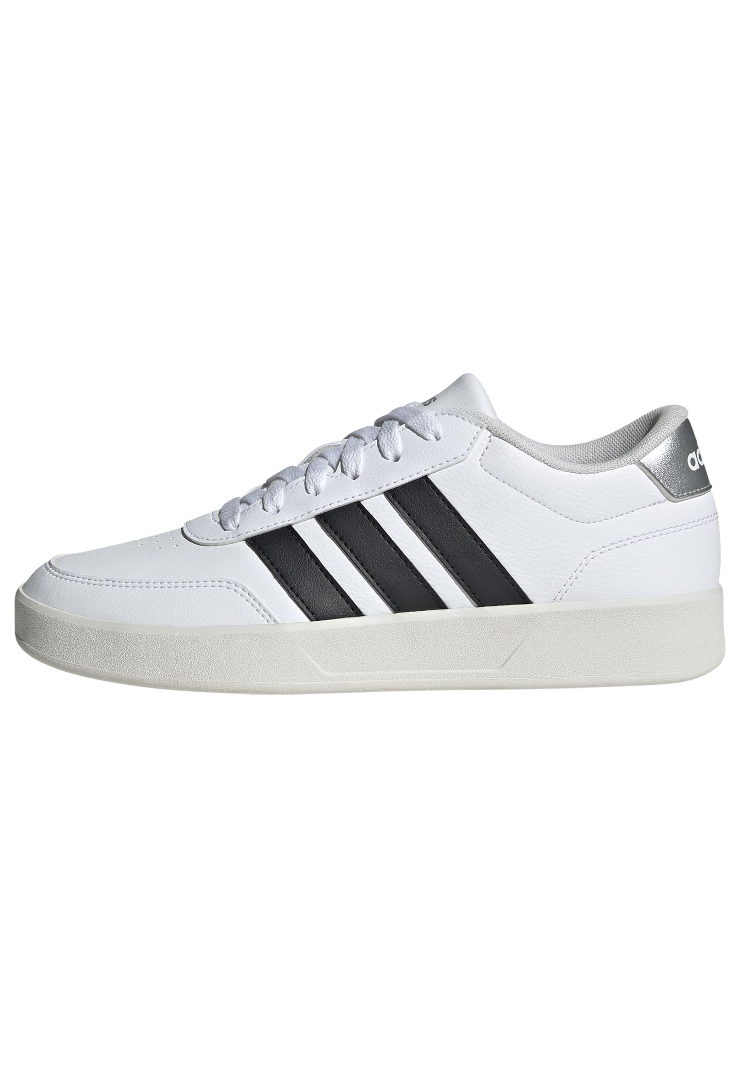 adidas BREAKNET 3.0 Kadın Ayakkabı Düşük Taban (Futbol Dışı), ftwr white/core black/silver met., 40