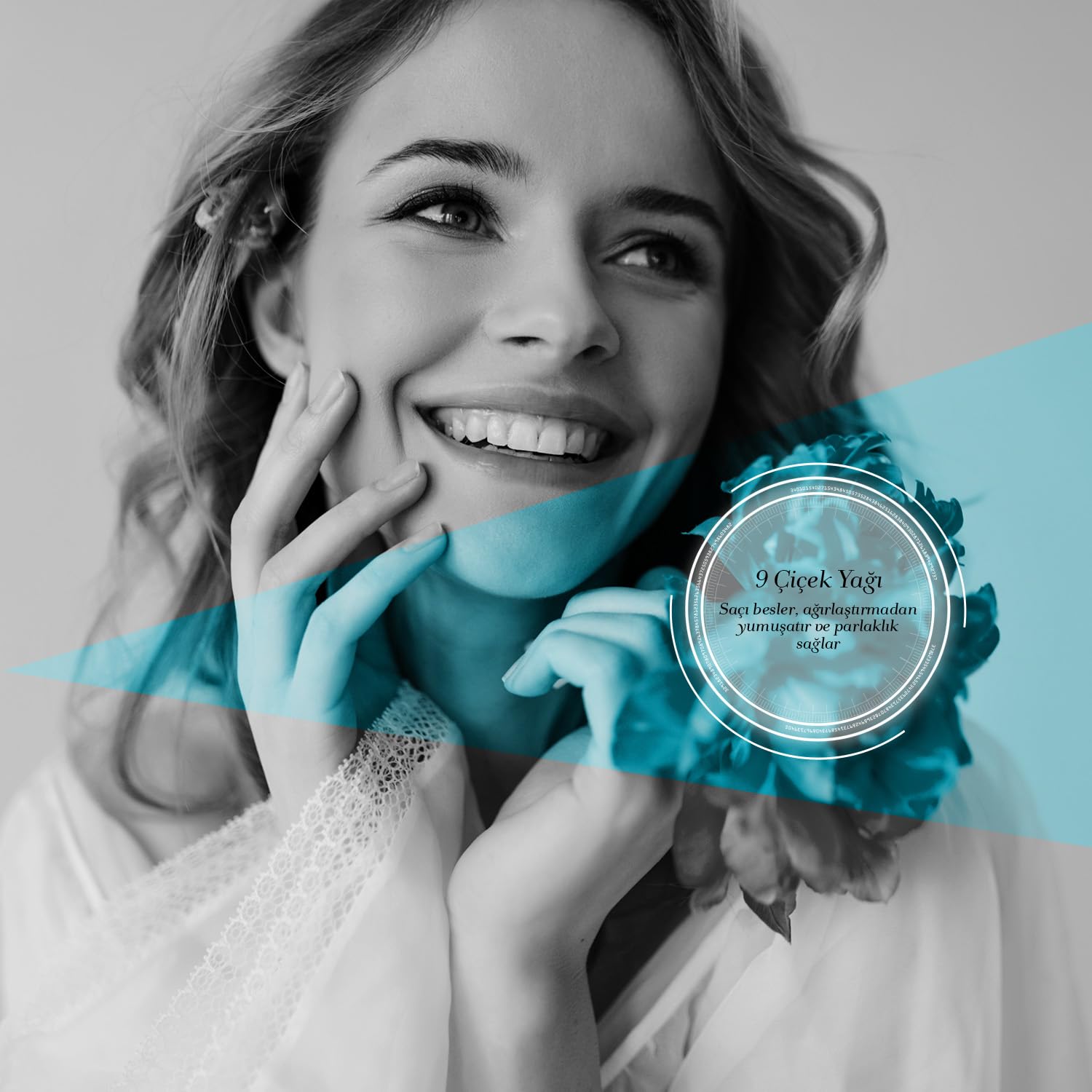 Bioxcin Besleyici Yağlar Sıvı Saç Kremi 200 ml – 9 Çiçek Yağı, Vitamin B5 ve BioComplex B11 ile Kuru
