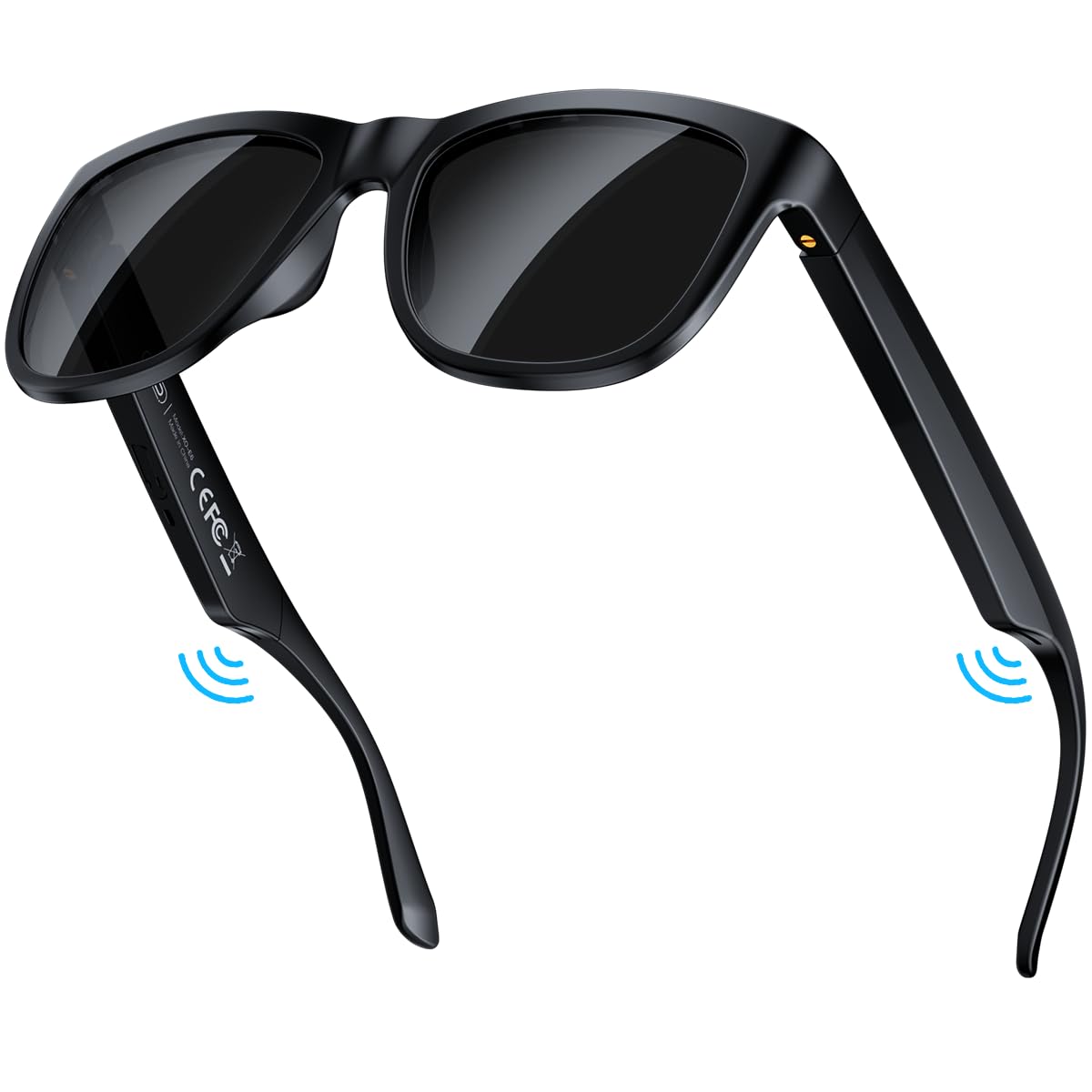 XO Simple is Beauty Akıllı Bluetooth Gözlükler, Dahili Mikrofon ve Hoparlörler, Erkekler ve Kadınlar için Akıllı Kablosuz Kulaklık Güneş Gözlükleri, Atletik/Dış Mekan UV Koruması ve Ses Kontrolü,