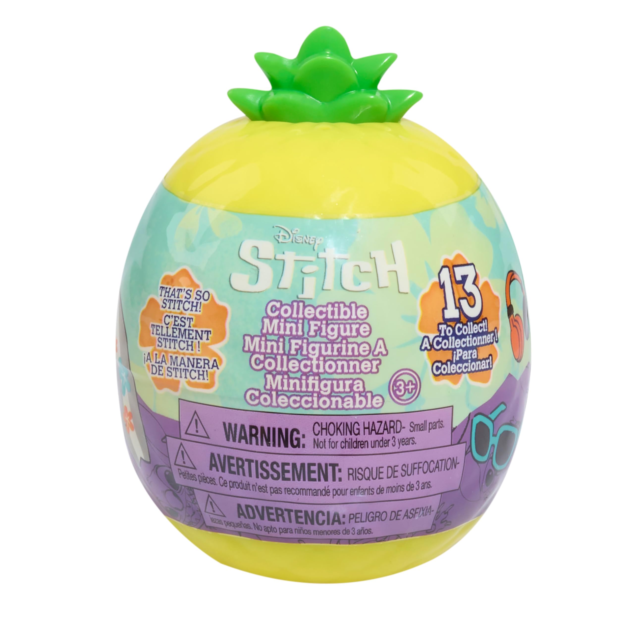 Just Play Disney Stitch That's So Stitch koleksiyon figürleri – Seri 2, stilize sürpriz figürler, 5 cm büyüklüğünde, 3 yaşından itibaren çocuk oyuncağı