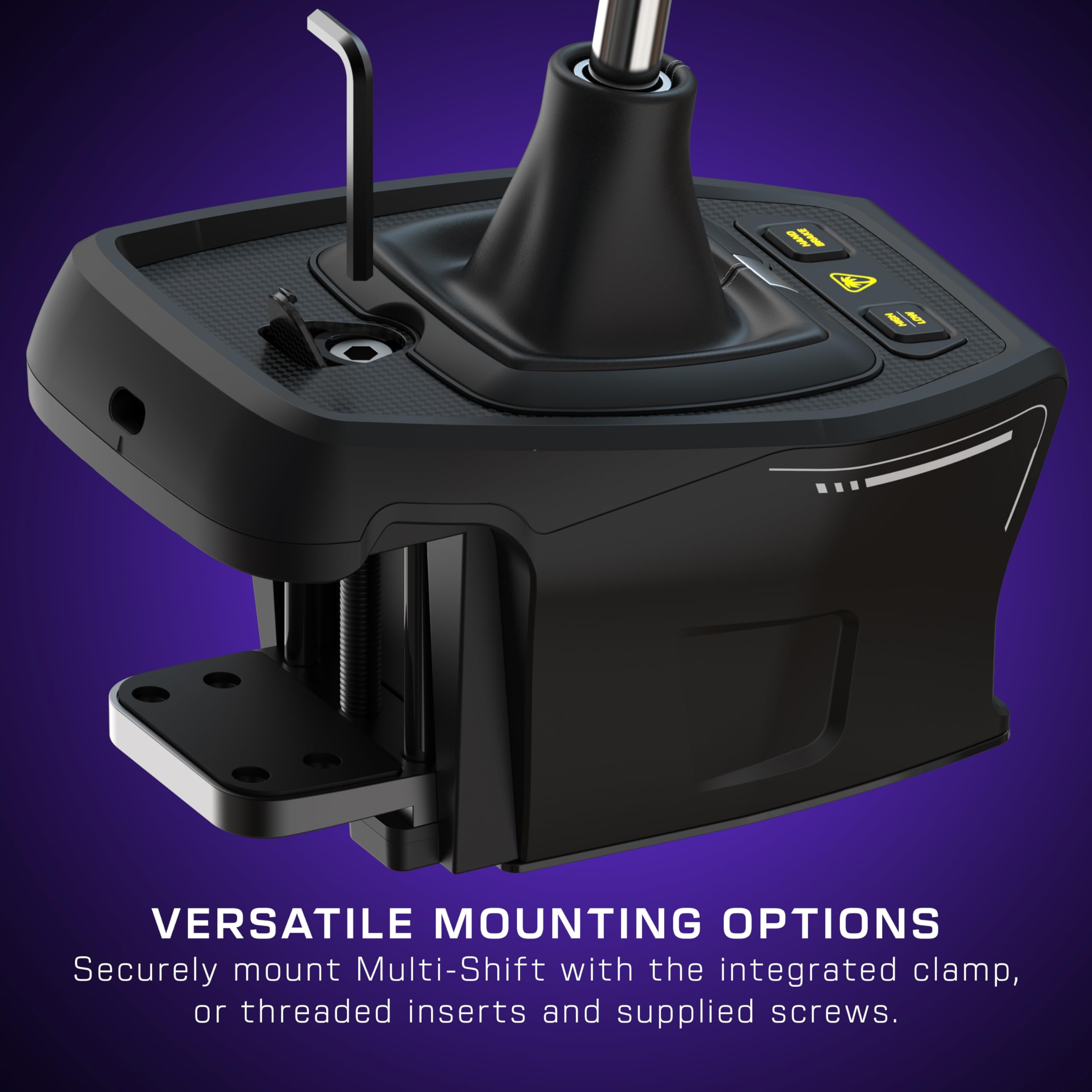 Turtle Beach VelocityOne Multi-Shift Universal Gear Shifter & Handbrake for Windows 10/11 PCs | Xbox Series X|S & Xbox One