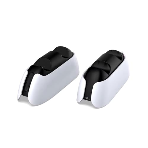 Hobimtek PS5 Kol Şarj Edici Stand Dock Led Işıklı Göstergeli Çift Kol Şarjı TP5-05103