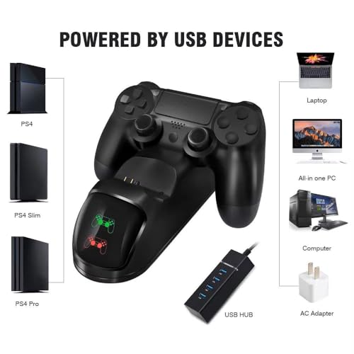 Hobimtek PS4 İçin Şarj İstasyonu Led Göstergeli Kol Şarj Standı TP4-889