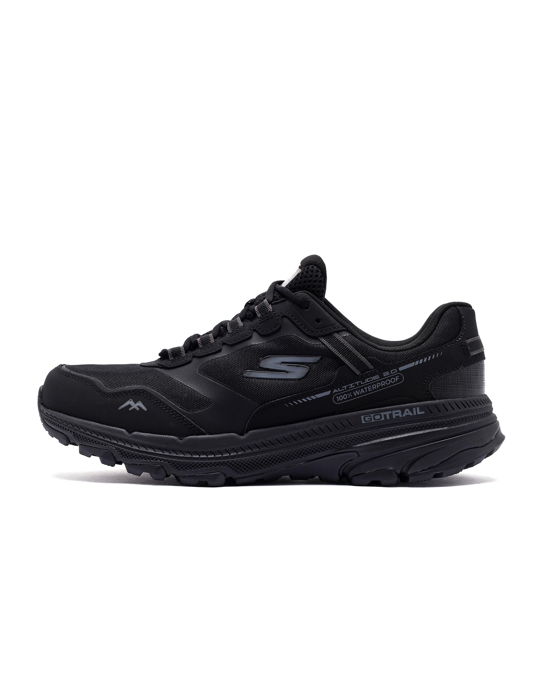 Skechers GO RUN TRAİL ALTİTUDE 2.0 - PİNE RİDGE 220757 BBK Erkek Outdoor Koşu Ayakkabısı Siyah 43 EU