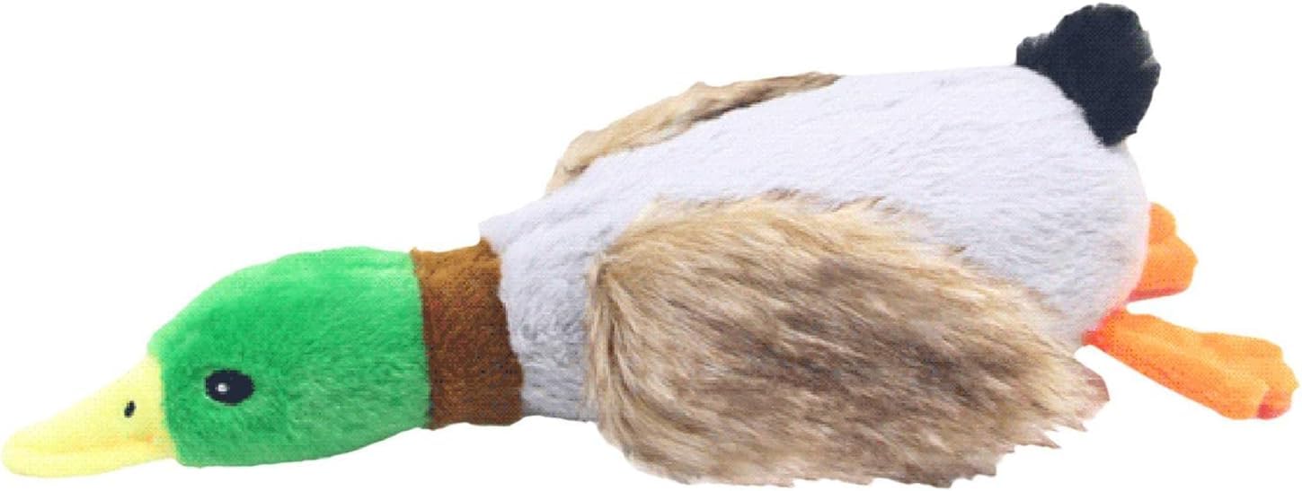 Busstier Peluş Sesli Ördek Evcil Hayvan Oyuncağı - Köpekler İçin Sesli ve Dayanıklı Peluş Ördek Oyuncak