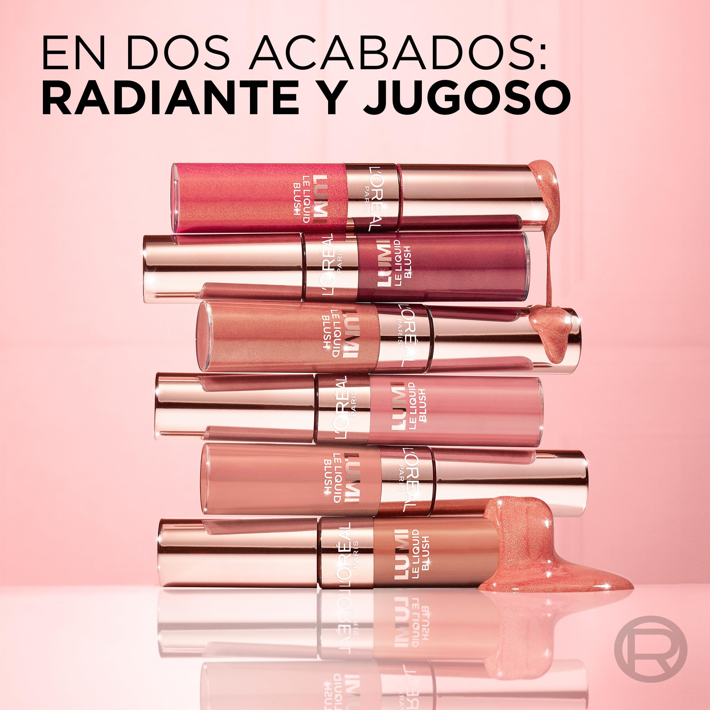 L'Oreal Paris Lumi Blush Likit Allık - 627 Glowy Warm Peach