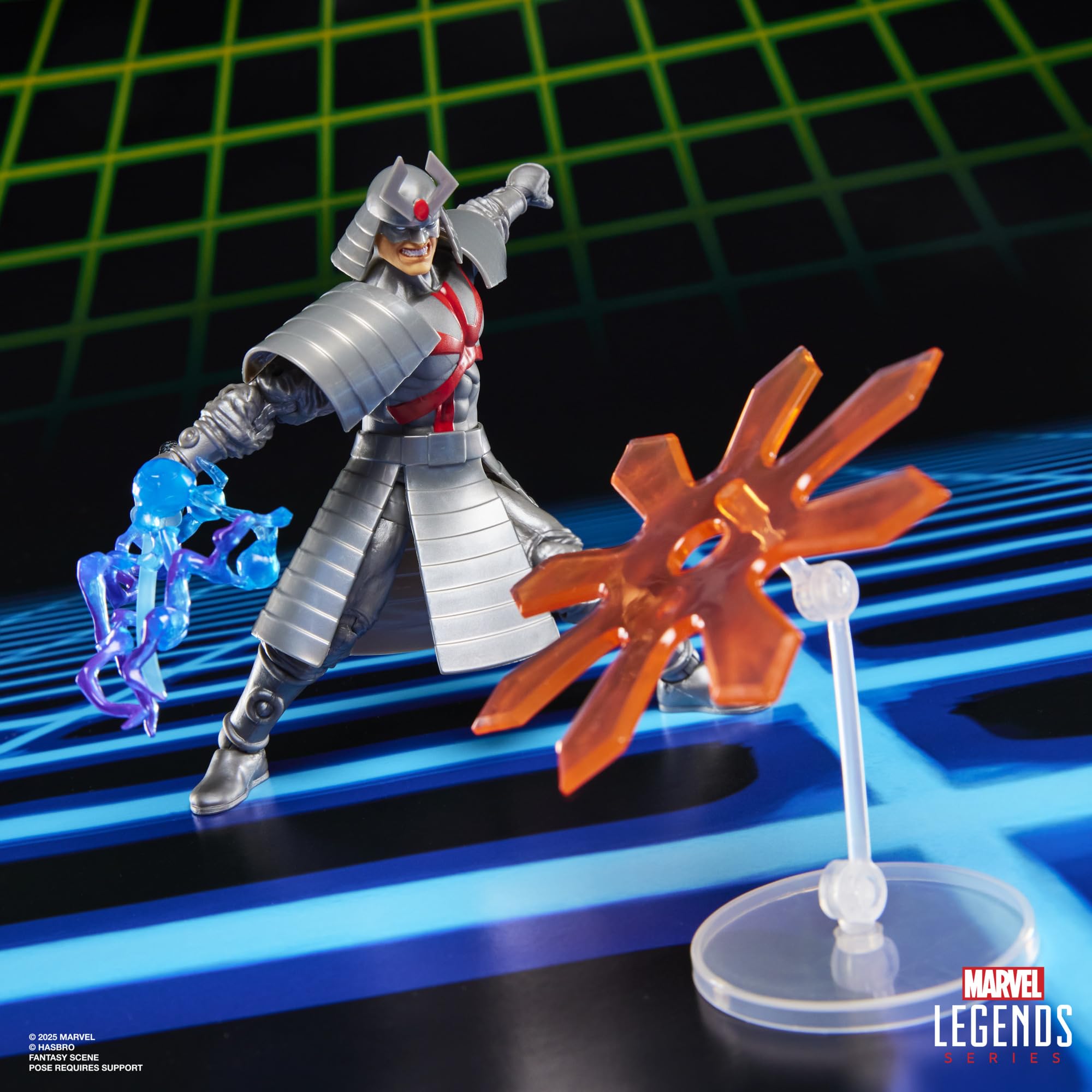 Hasbro Marvel Legends Series Gamerverse Wolverine vs Marvel's Silver Samurai İkili Aksiyon Figür Seti, Retro Video Game