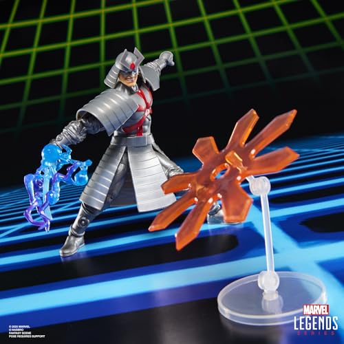 Hasbro Marvel Legends Series Gamerverse Wolverine vs Marvel's Silver Samurai İkili Aksiyon Figür Seti, Retro Video Game