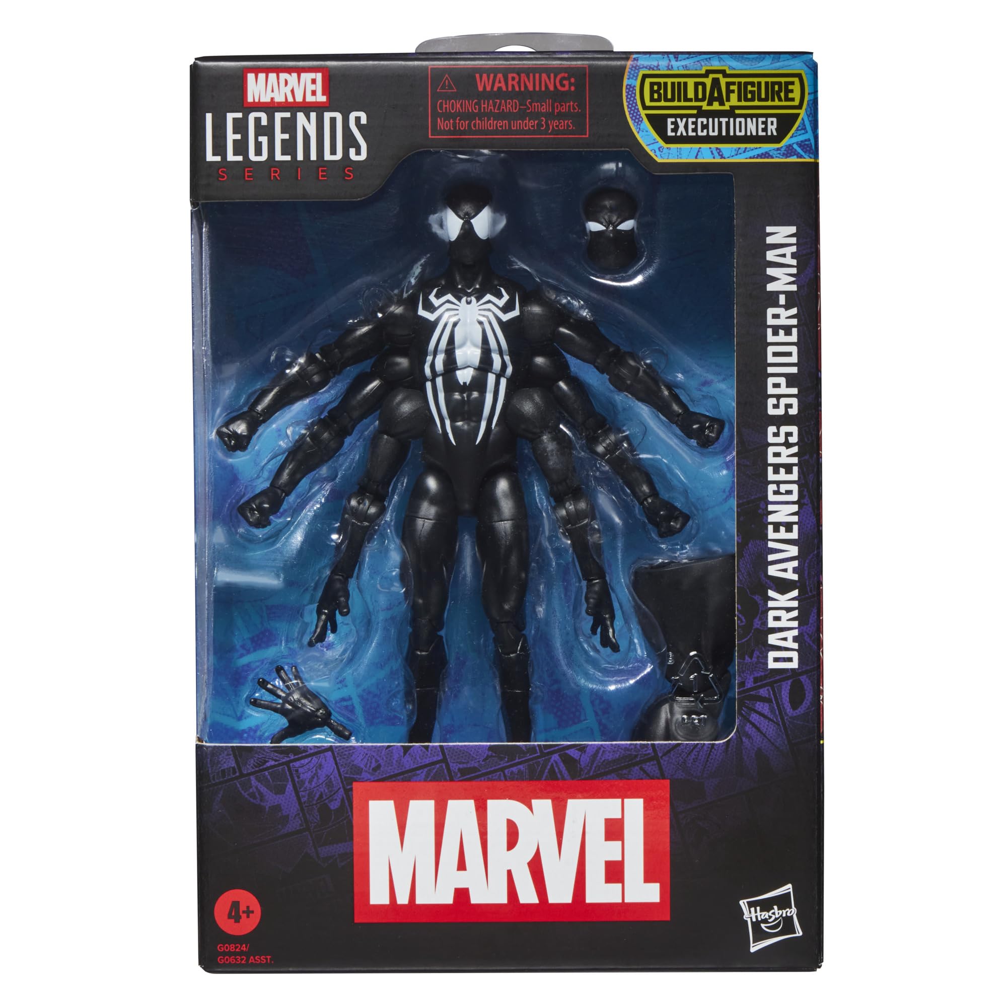 Marvel Efsaneler Serisi Dark Avengers Örümcek Adam, Avengers Comics Koleksiyon 15 cm Ölçekli Aksiyon