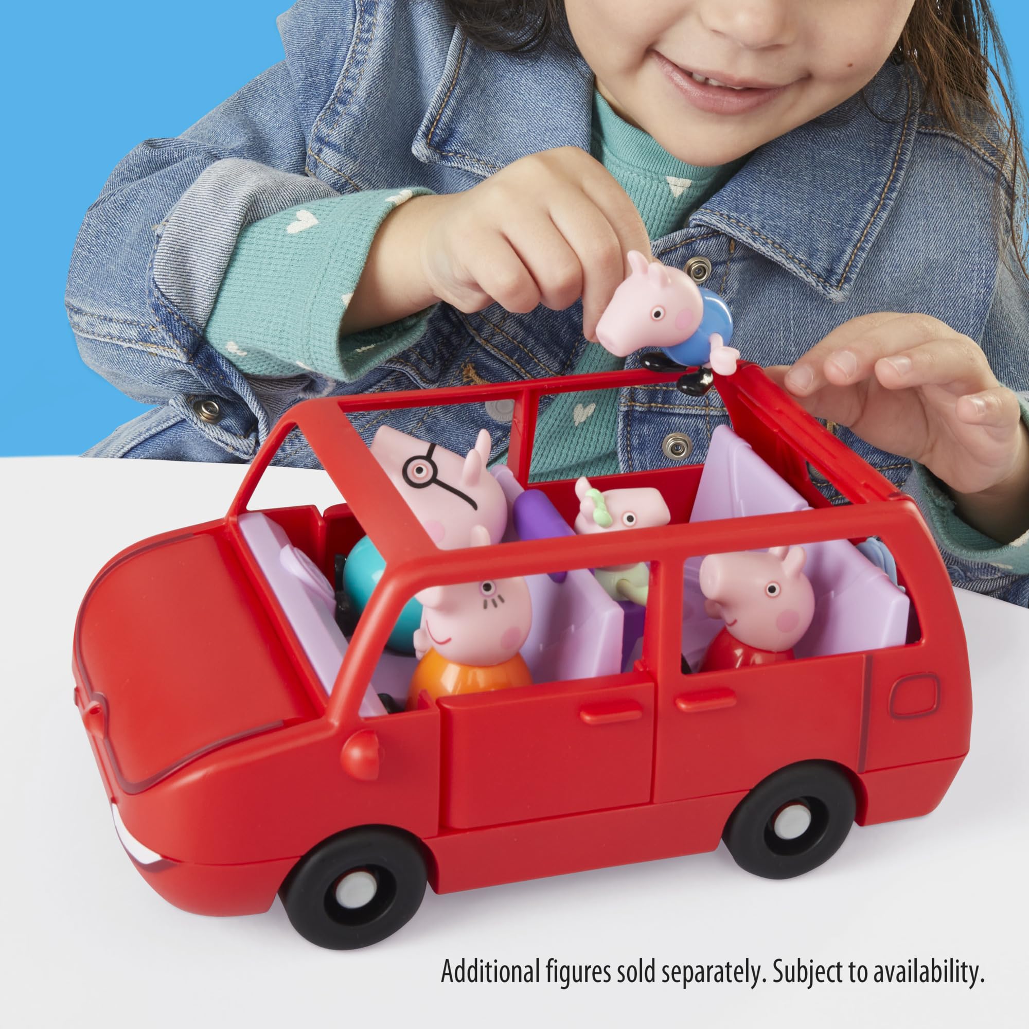 Peppa Pig Peppa'nın Büyük Aile Arabası Oyun Seti