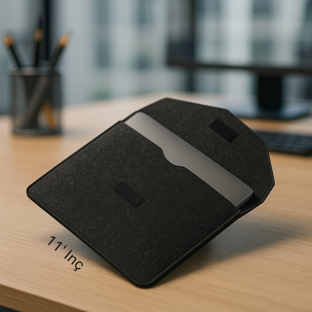 Ünal Çanta Doly Case 11 Inç Tablet/Laptop Kılıf Çantası SİYAH 11 inç