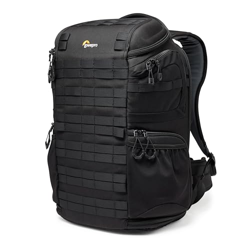 Lowepro ProTactic BP 450 AW III Kamera Sırt Çantası, 4 Noktalı Erişim, Profesyonel Kamera Çantası, DSLR/Dronlar/Aynasız, 16 inç'e kadar Dizüstü Bilgisayar, Yağmur Kapağı, Fotoğrafçı, Kameraman için