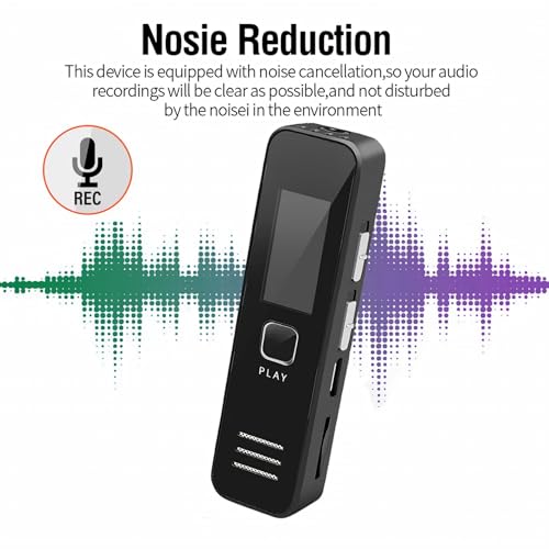 beemen Dijital Mini Ekranlı 32GB Ses Kayıt Cihazı Mp3 Çalar Ders Ve Röportaj Kaydı