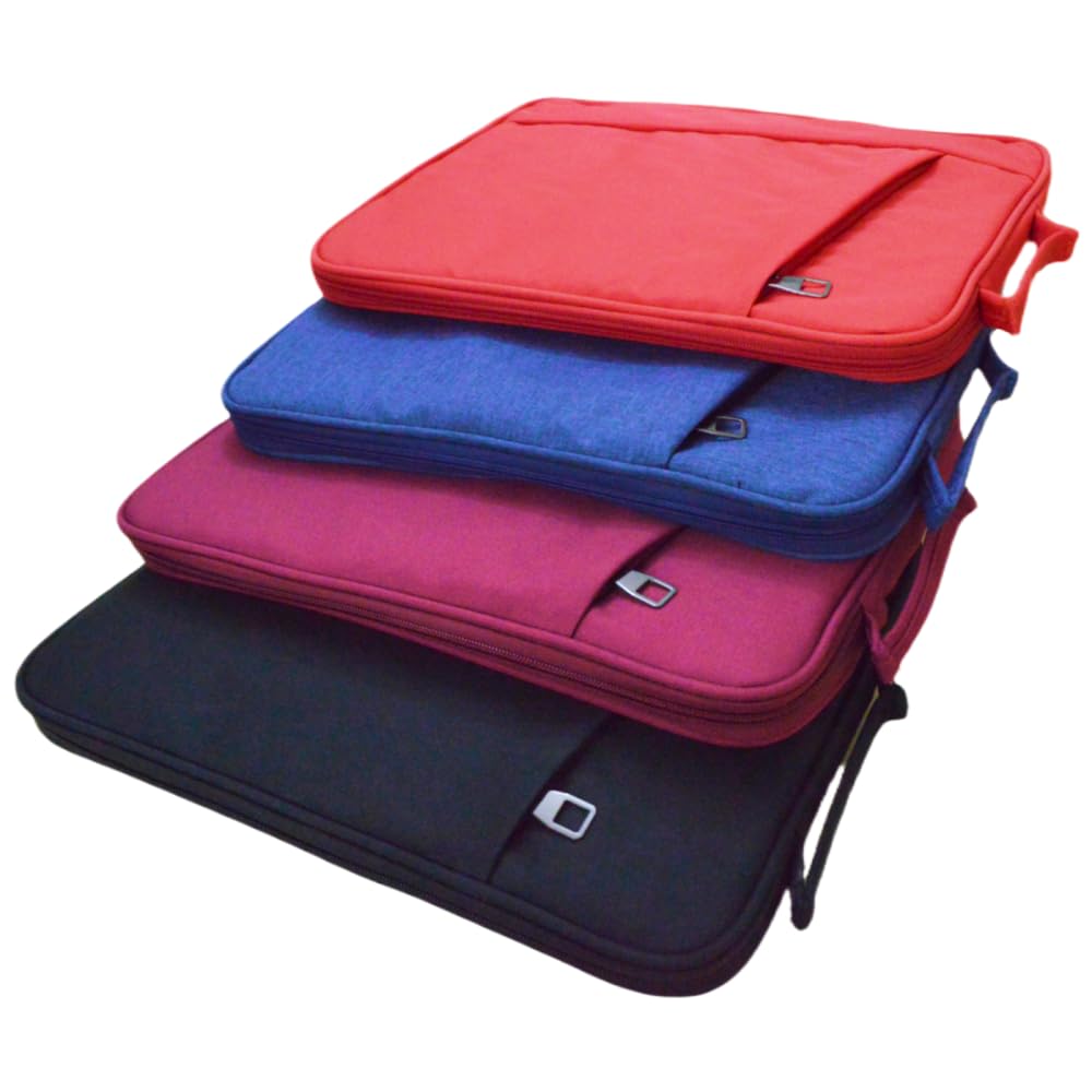 13-14 İnç Laptop/Tablet Taşıma Çantası, Darbe Korumalı, 4 Renk (Siyah)