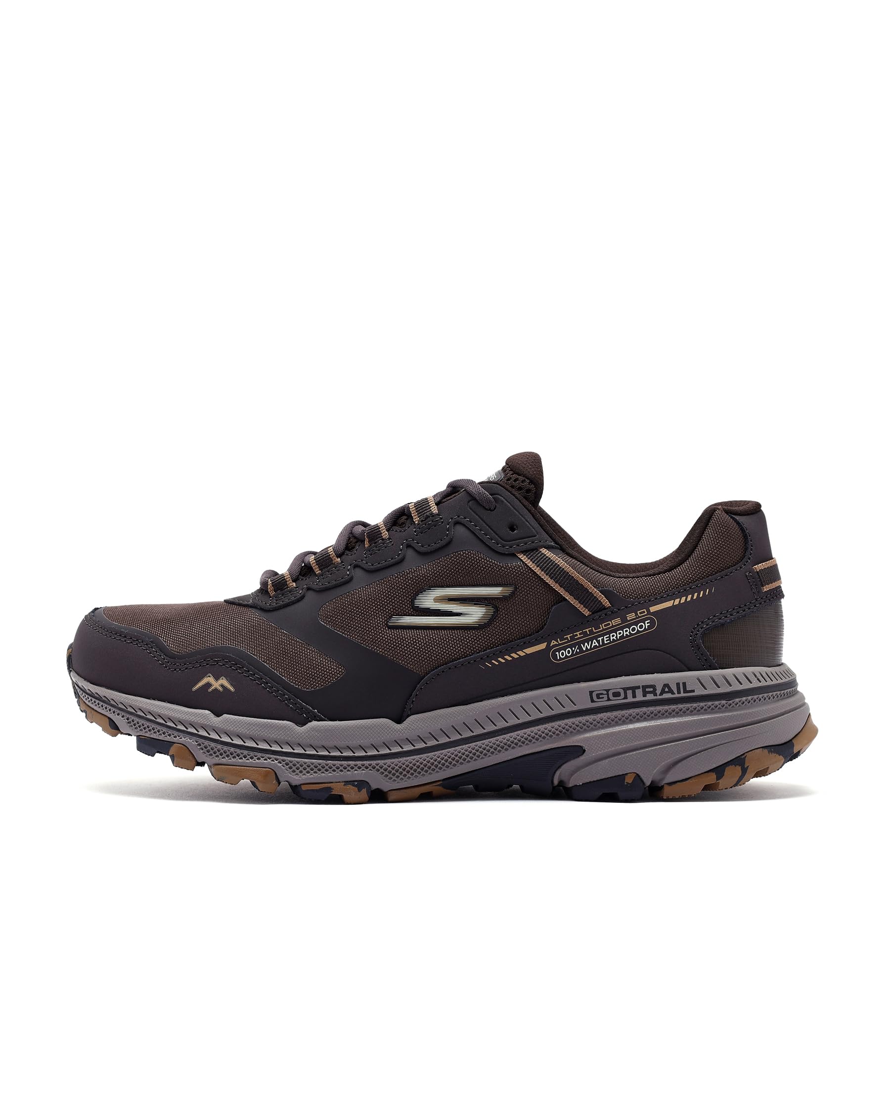 Skechers GO RUN TRAİL ALTİTUDE 2.0 - PİNE RİDGE 220757 BRN Erkek Outdoor Koşu Ayakkabısı Kahverengi 42.5 EU