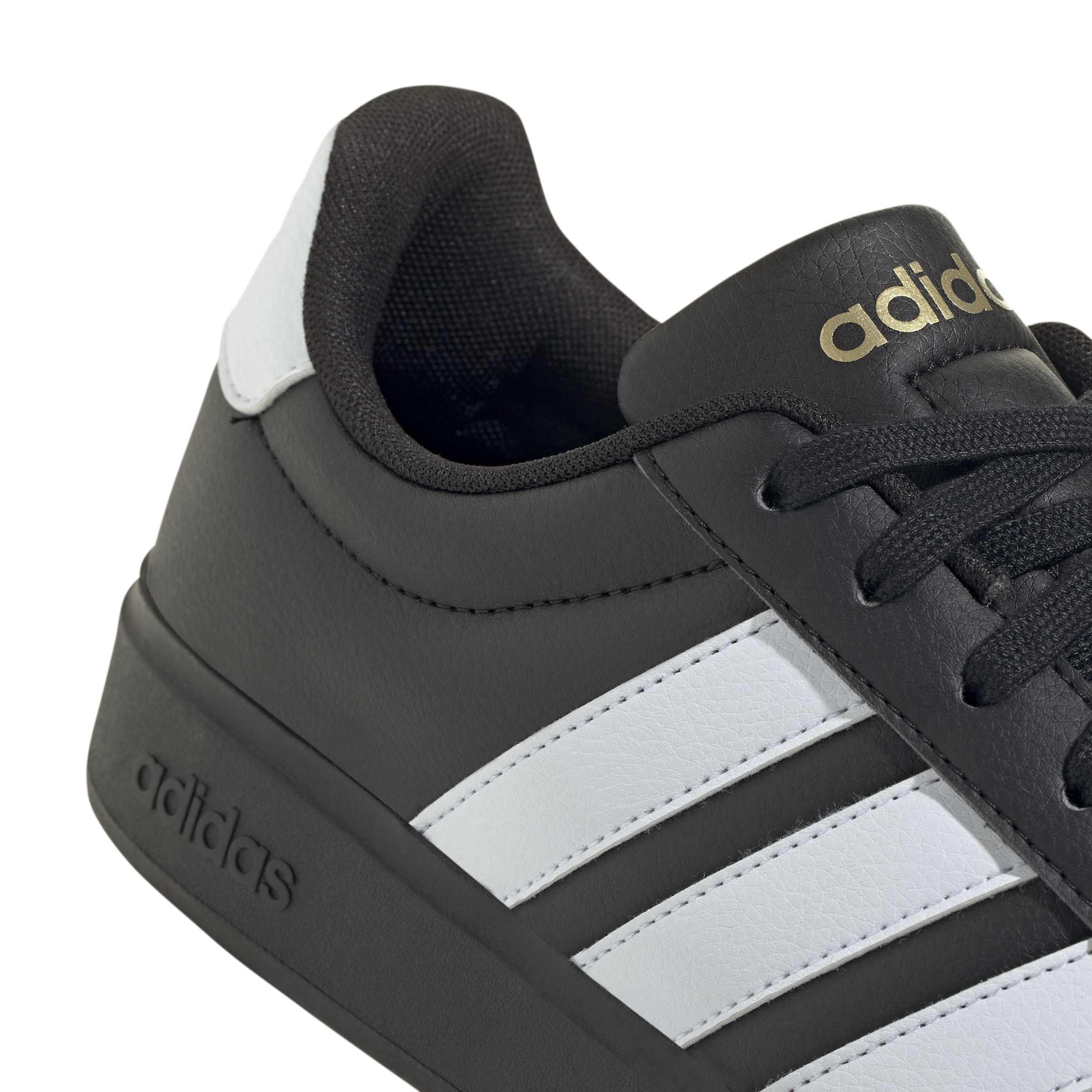 adidas STREETTALK Erkek Ayakkabı Düşük Taban (Futbol Dışı), core black/ftwr white/matte gold, 44 2/3