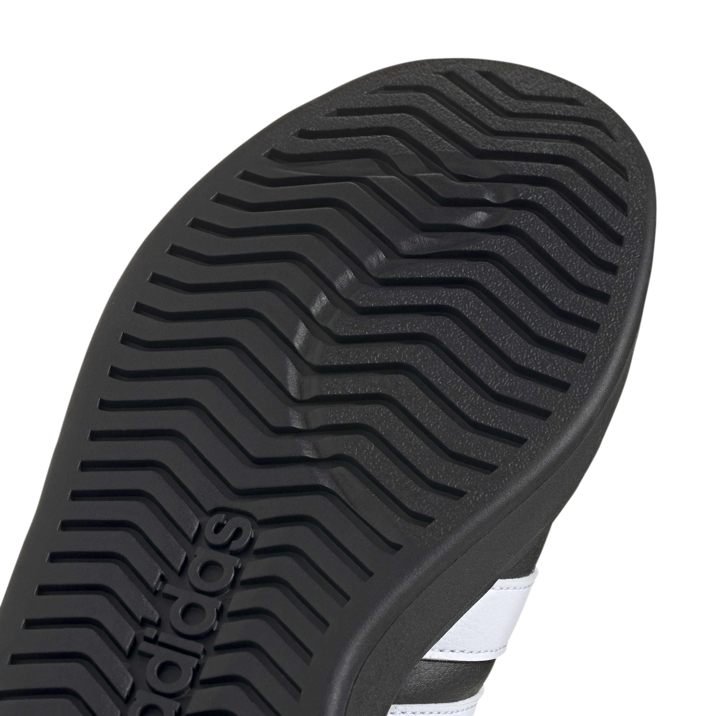 adidas STREETTALK Erkek Ayakkabı Düşük Taban (Futbol Dışı), core black/ftwr white/matte gold, 44 2/3