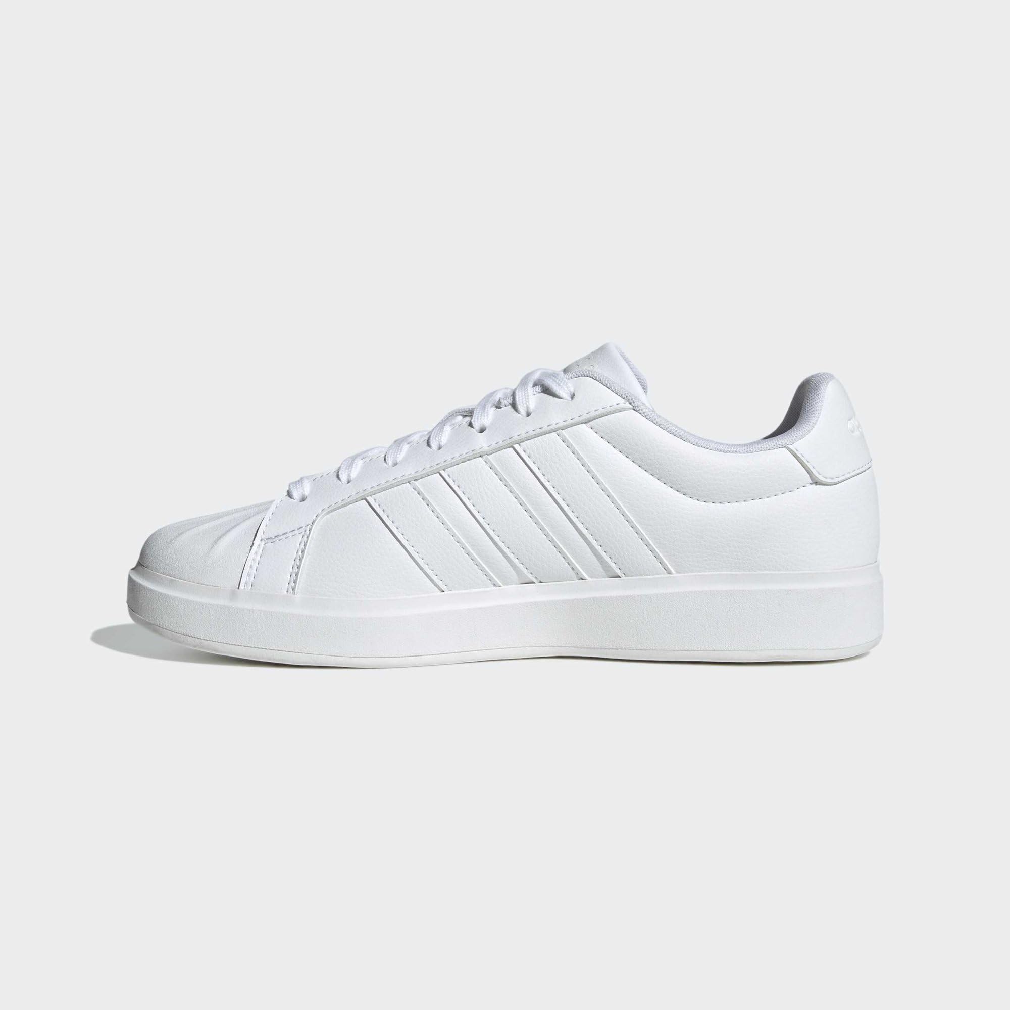 adidas STREETTALK Kadın Ayakkabı Düşük Taban (Futbol Dışı), ftwr white/core black/gold met., 38