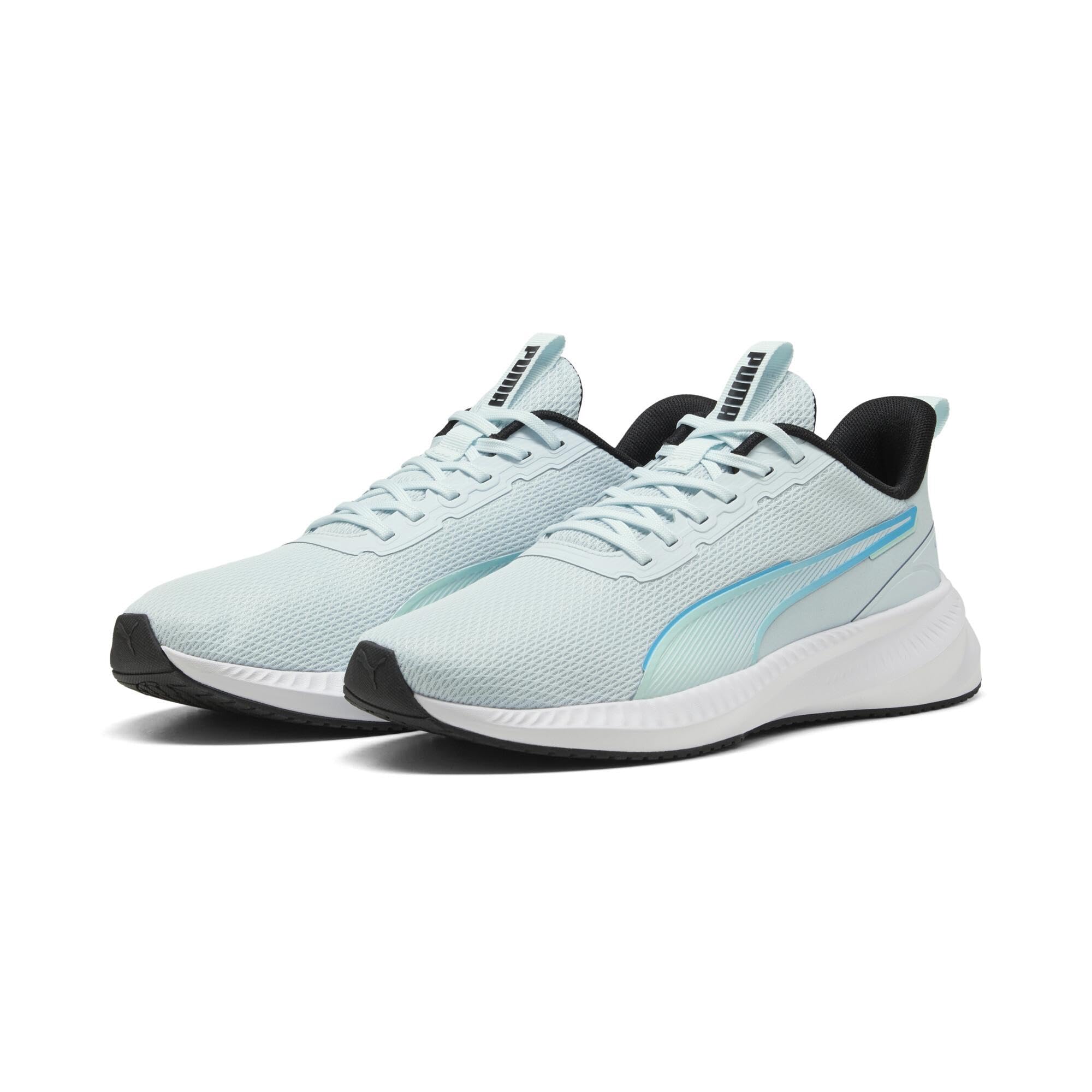 PUMA Unisex Yetişkin Flyer Lite 3 Spor Ayakkabı Sea Glass-Mint Melt-blue 44