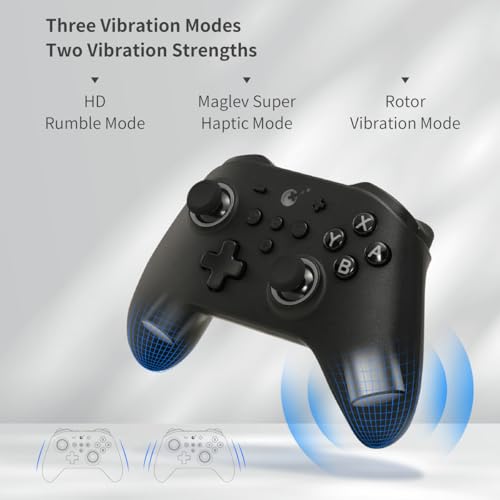 gulikit KK3 PRO Hall Effect Kablosuz Gamepad Nintendo Switch PC Android Uyumlu Siyah