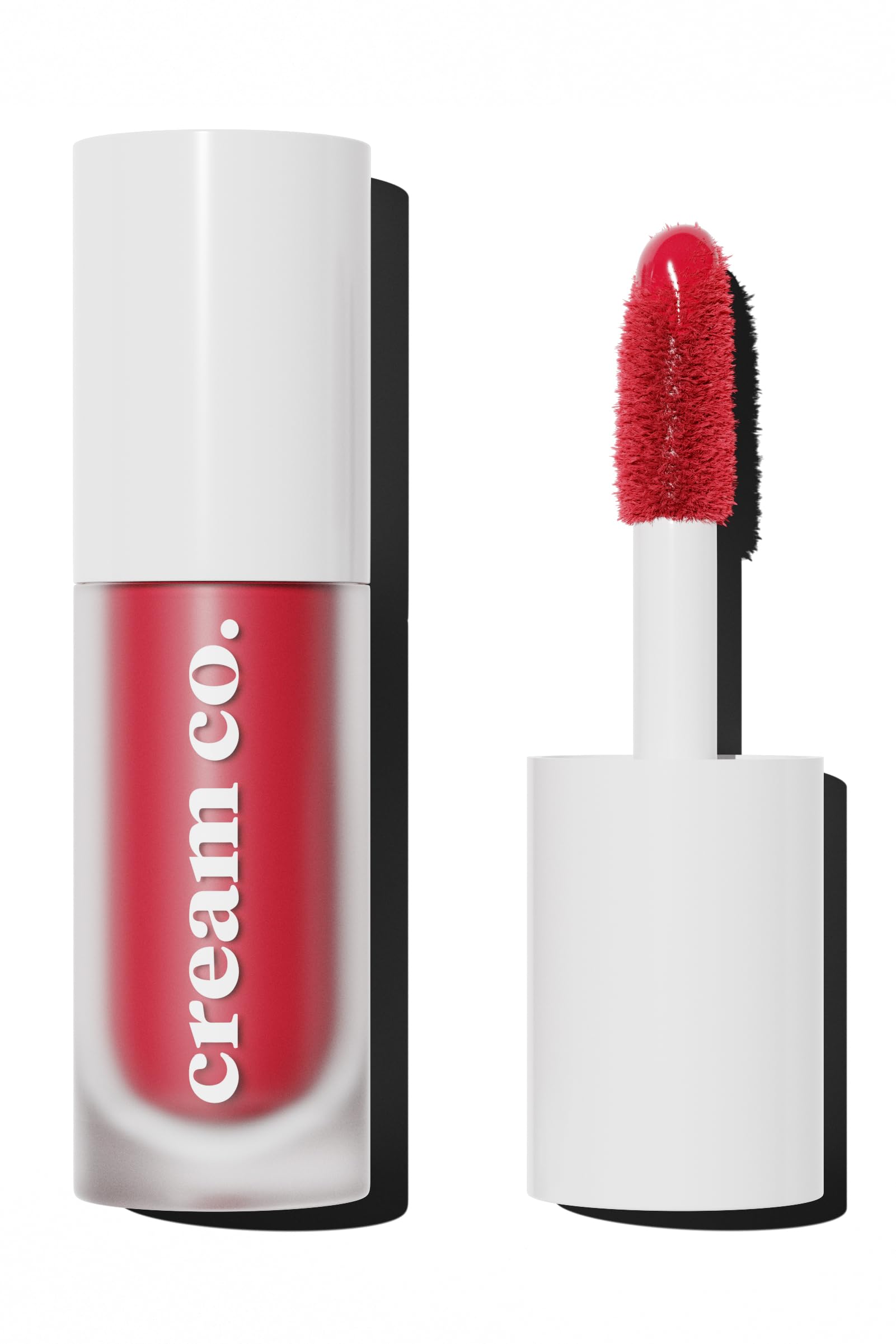 Cream Co. Allık Ruj Göz Farı Glow Tint Deep Red, Nemlendirici Makyaj, 501 Kırmızı, Hyaluronik Asit Peptit